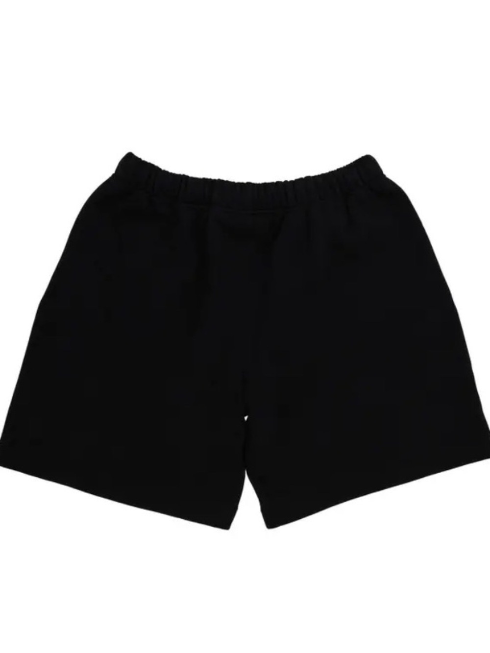 Authentic Fear of God ESSENTIALS Black Men's Logo Athletic Shorts - Picture 2 of 5